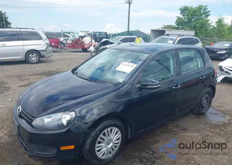 2012 Volkswagen Golf 2.5L 4-Door z USA, uszkodzony, nr VIN WVWDB7AJ1CW307609